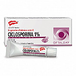 CICLOSPORINA 1% POMO X 3.5 G